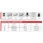 Scie à ruban 1,3 kw 2565 mm diamètre de coupe max. 225mm N266daxl