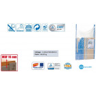 Kit etabli avec tiroir 1440x1500x750mm Bt-1 box 1500 bleu/bois