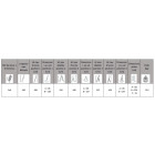 Echelle transformable pro 3 plans 3x8 échelons 5m70 alu hailo