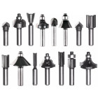 Set de coupe 15 pcs pour défonceuses - En coffret - EINHELL - 49757291