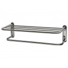 Rack à serviette porte serviette chromé acier inoxydable