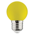 Ampoule led globe jaune 1w (eq. 8w) e27