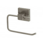 Porte papier toilette sans cache mural brossé mat nickel
