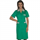 Blouse femme isacco positano verte manches courtes - Taille au choix