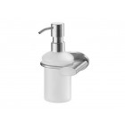 Distributeur de savon liquide mural serie side nickel brossé mat