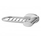 Porte savon panier mural serie side nickel brossé mat