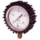 Manomètre inox à glycérine avec protection Ø 63 - 0 à 25 bars