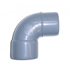 Coude Mâle / Femelle PVC - 87 30 - Diamètre 100 mm
