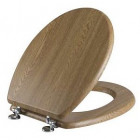 Abattant WC MDF bois naturel