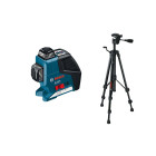 Laser croix GLL 2-80 P + Trépied BT 150 BOSCH Professional - 0601063205 