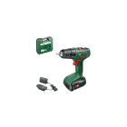 Perceuse-visseuse sans fil à 2 vitesses - EasyDrill 18V-40 Nm - 1 batterie 2,0 Ah + chargeur - En coffret - BOSCH - 06039D8004