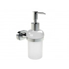 Distributeur de savon liquide mural chromé serie go