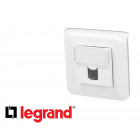 Prise rj45 cat6 legrand mosaic™ complète