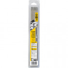 Lot de 50 électrodes rutiles pour soudage d'aciers courants Ø3.2mm livrées sous blister GYS 084445