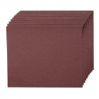 10 feuilles toile émery - Grain 120