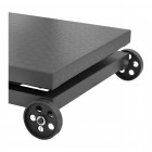 Balance plate-forme professionnelle industrielle mobile - 600 kg / 100 g - afficheur led 