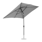 Grand parasol rectangulaire 200 x 300 cm inclinable - Couleur au choix