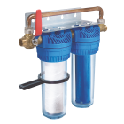 Kit complet station de filtration duplex aquaphos easy - protections anti-calcaire