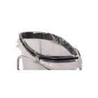 Support sac mobile à pédale avec clapet hermetique