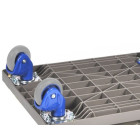 Chariot de transport polypropylène capacité de charge 150 kg Matador
