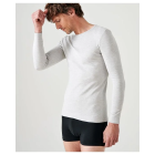 Tee-shirt DAMART Manches longues - Gris chiné - T.S - 12301