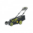 Tondeuse tractée ryobi 36v lithiumplus brushless - coupe 51 cm - 1 batterie 6.0ah - 1 chargeur rapide ry36lmx51a-160