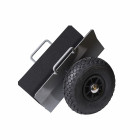 Rouleur porte panneaux 125 mm avec roues pneumatiques Rouleur porte panneaux 125 mm avec roues pneumatiques