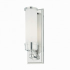 Applique worcester, chrome et verre