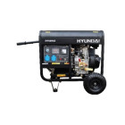 Groupe électrogène diesel hyundai 6500w dhy8500lek-3 triphasé