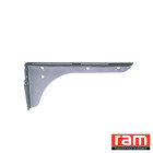 Kit 2 consoles lavabo L32 acier zingué - 135603