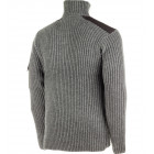 Pull zippé de travail ranger gris anthracite