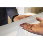 Miroir rgb rasoir audio avec bluetooth, anti-buée, capteur k1416irgbaud