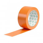 Adhésif pvc bâtiment orange largeur 50mm, le rouleau