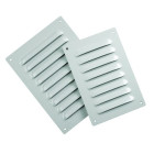 Grille de ventilation pour armoire électrique ip30 2 pcs 180x130mm