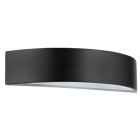 Applique led 5.5w demi-lune noir 4100k