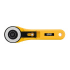 Cutter ambidextre rotatif OLFA RTY-2/G avec lame circulaire de 45 mm - CARPENTRAS SIGN - OL98945
