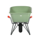 Brouette Noka Basic L avec bac en PEHD vert