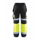 Pantalon artisan X1500 haute-visibilité avec poches flottantes 15081860 - Couleur et taille au choix