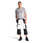 Pantacourt X1500 peintre Blanc/Gris-Foncé 15111210 - Taille au choix