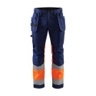 Pantalon artisan haute-visibilité stretch à poches flottantes et genoux préformés 15581811 - Couleur et taille au choix