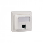 Prise rj 45 saillie complet