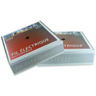 Fil electrique souple boite 50 metres - dtail : section 1 mm Rouge