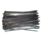 Attache cables rilsan 280 x 7.6 noirs - 100 colliers plastiques