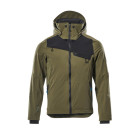 Veste professionnelle d'extérieur MASCOT Advanced - Imperméable - 17001-411-L-Vert foncé