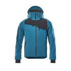Veste professionnelle d'extérieur MASCOT Advanced - Imperméable - 17001-411-XS-Bleu foncé / noir