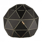 Lampe de table noir mat derby 1 lumières