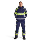 Pantalon stretch haute-visibilité coton avec poches flottantes 17941370 - Couleur et taille au choix