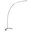 Lampadaire arcs, noir