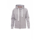Sweat-shirts brushed fleece melange 300 g/m2 60%co 40%pl payper dallas+lady gris chiné - 000406p09313001xxl