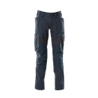 Pantalon de travail avec poches genouillères MASCOT Accelerate - 18579-442-Bleu marine-82-37